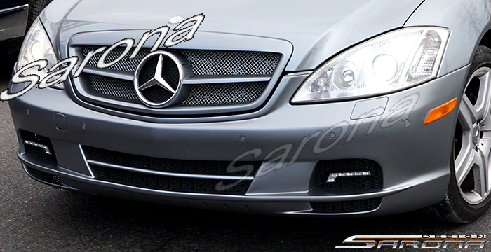 Custom Mercedes S Class  Sedan Front Bumper (2007 - 2009) - $690.00 (Part #MB-145-FB)